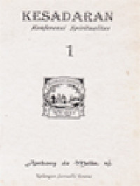 Image of Kesadaran I: Konferensi Spiritualitas