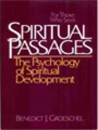 Image of Spiritual Passages: The Psychology Of Spiritual Development