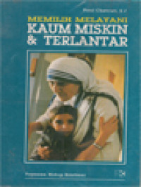 Image of Memilih Melayani Kaum Miskin Dan Terlantar