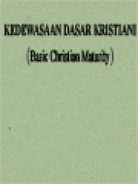 Image of Kedewasaan Dasar Kristiani