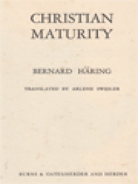 Image of Christian Maturity