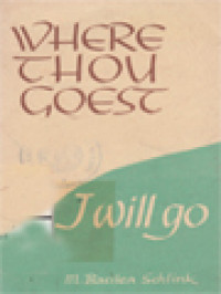 Image of Where Thou Goest I Will Go