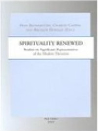Image of Spirituality Renewed: Studies On Significant Representatives Of The Modern Devotion / Hein Blommestijn, Charles Caspers, Rijcklof Hofman (Edited)