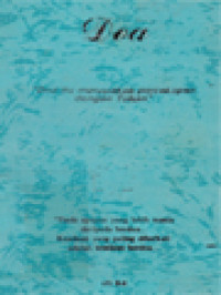 Image of Doa: Doa Itu Merupakan Percakapan Dengan Tuhan