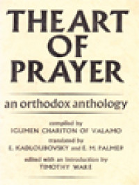 Image of The Art Of Prayer: An Orthodox Anthology