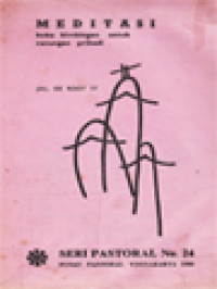 Image of Meditasi: Buku Bimbingan Untuk Renungan Pribadi
