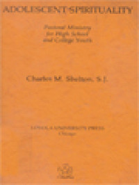 Image of Adolescent Spirituality: Pastoral Ministry For High School And College Youth