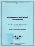 Avviamento Agli Studi Carmelitani: Storie E Spiritualità Carmelitana