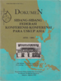 Image of Dokumen Sidang-Sidang Federasi Konferensi-Konferensi Para Uskup Asia 1970-1991