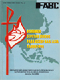 Image of Dokumen Seputar Sinode Para Uskup Bagi Asia Tahun 1998