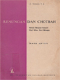 Image of Renungan Dan Khotbah Sepanjang Tahun, Sesuai Bacaan-Bacaan Dari Misa Hari Minggu I: Masa Adven