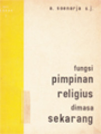 Image of Fungsi Pimpinan Religius Dimasa Sekarang