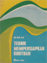 Image of Teknik Mempersiapkan Khotbah