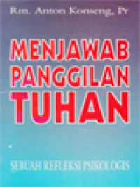 Image of Menjawab Panggilan Tuhan (Sebuah Refleksi Psikologis)