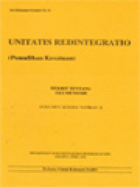 Image of Unitatis Redintegratio (Pemulihan Kesatuan): Dekrit Tentang Ekumenisme - Dokumen Konsili Vatikan II