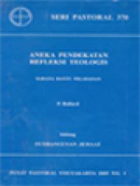 Image of Aneka Pendekatan Refleksi Teologis (Bidang Pembangunan Jemaat)