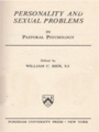 Image of Personality And Sexual Problems: In Pastoral Psychology / William C. Bier (Edited)