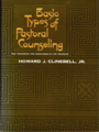 Image of Basic Types Of Pastoral Counseling: New Resources For Ministering To The Troubled