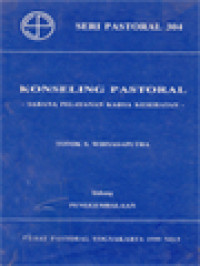 Image of Konseling Pastoral: Sarana Pelayanan Karya Kesehatan (Bidang Penggembalaan)