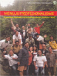 Image of Menuju Profesionalisme, Pusat Pastoral Yogyakarta: Kumpulan Refleksi Para Peserta Bulan Pastoral 2010