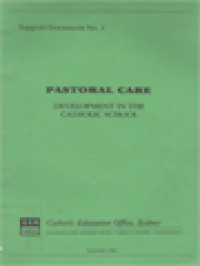 Image of Pastoral Care I: Development In The Catholic School