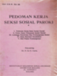 Image of Pedoman Kerja Seksi Sosial Paroki