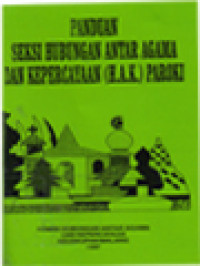 Image of Panduan Seksi Hubungan Antar Agama Dan Kepercayaan (H.A.K) Paroki