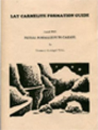 Image of Lay Carmelite Formation Guide, Phase Two: Initial Formation In Carmel