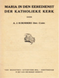 Maria In Den Eeredienst Der Katholieke Kerk I
