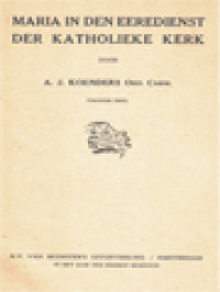 Image of Maria In Den Eeredienst Der Katholieke Kerk II