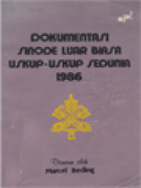 Image of Dokumentasi Sinode Luar Biasa Uskup-Uskup Sedunia 1986: Merayakan, Menilai, Mengembangkan Konsili Vatikan Kedua