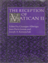 Image of The Reception Of Vatican II / Giuseppe Alberigo, Jean-Pierre Jossua, Joseph A. Komonchak (Edited)