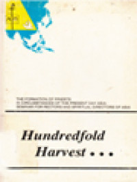 Image of Seminar Of Rectors And Spiritual Directors Of Asian Seminaries, Hundredfold Harvest.../ Vicente G. Cajilig (Edited)