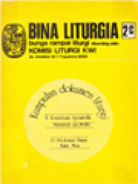 Image of Bina Liturgia 2C: Kumpulan Dokumen Liturgi (Konstitusi Apostolik 