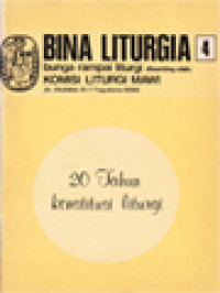 Image of Bina Liturgia 4: 20 Tahun Konstitusi Liturgi