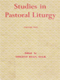 Studies In Pastoral Liturgy II / Vincent Ryan (Edited)