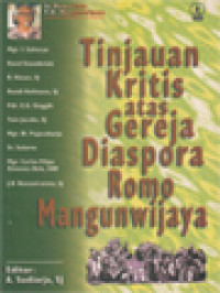 Image of Tinjauan Kritis Atas Gereja Diaspora Romo Mangunwijaya / A. Sudiarja (Editor)