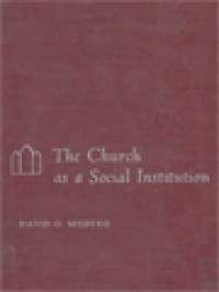 Image of The Church As A Social Institution: The Sociology Of American Religion