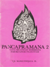 Image of Pancapramana 2: Tata Organisasi Sederhana Paroki / Lingkungan / Stasi