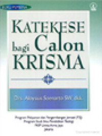 Image of Katekese Bagi Calon Krisma - Buku Pembina