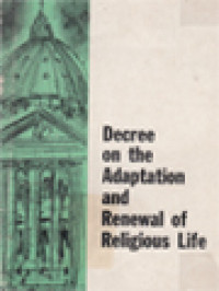 Image of Decree On The Adaptation And Renewal Of Religious Life