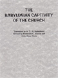 Image of The Babylonian Captivity Of The Church