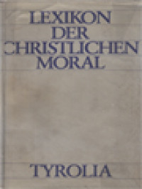 Image of Lexikon Der Christlichen Moral