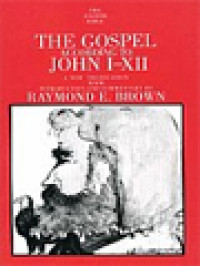 Image of The Gospel According To John (I-XII)