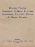 Directio Postalis Domorum Ordinis Fratrum Beatissimae Virginis Mariae De Monte Carmelo