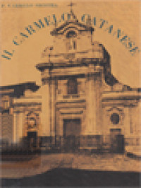 Image of Il Carmelo Catanese: Tradizione E Storia