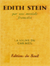 Image of Edith Stein (1891 - 1942): Par Une Moniale Française