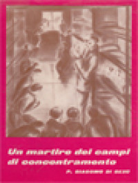 Image of Un Martire Dei Campi Di Concentramento: P. Giacomo Di Gesù