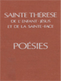 Image of Poèsies Sainte Thérèse De L'enfant-Jésus Et De La Sainte-Face (Texts Et Introductions)