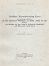 Image of Endless Transforming Love: An Interpretation Of The Mystical Doctrine Of Saint John Of The Cross According To The Soul's Affective Relation And Dynamic Structures
